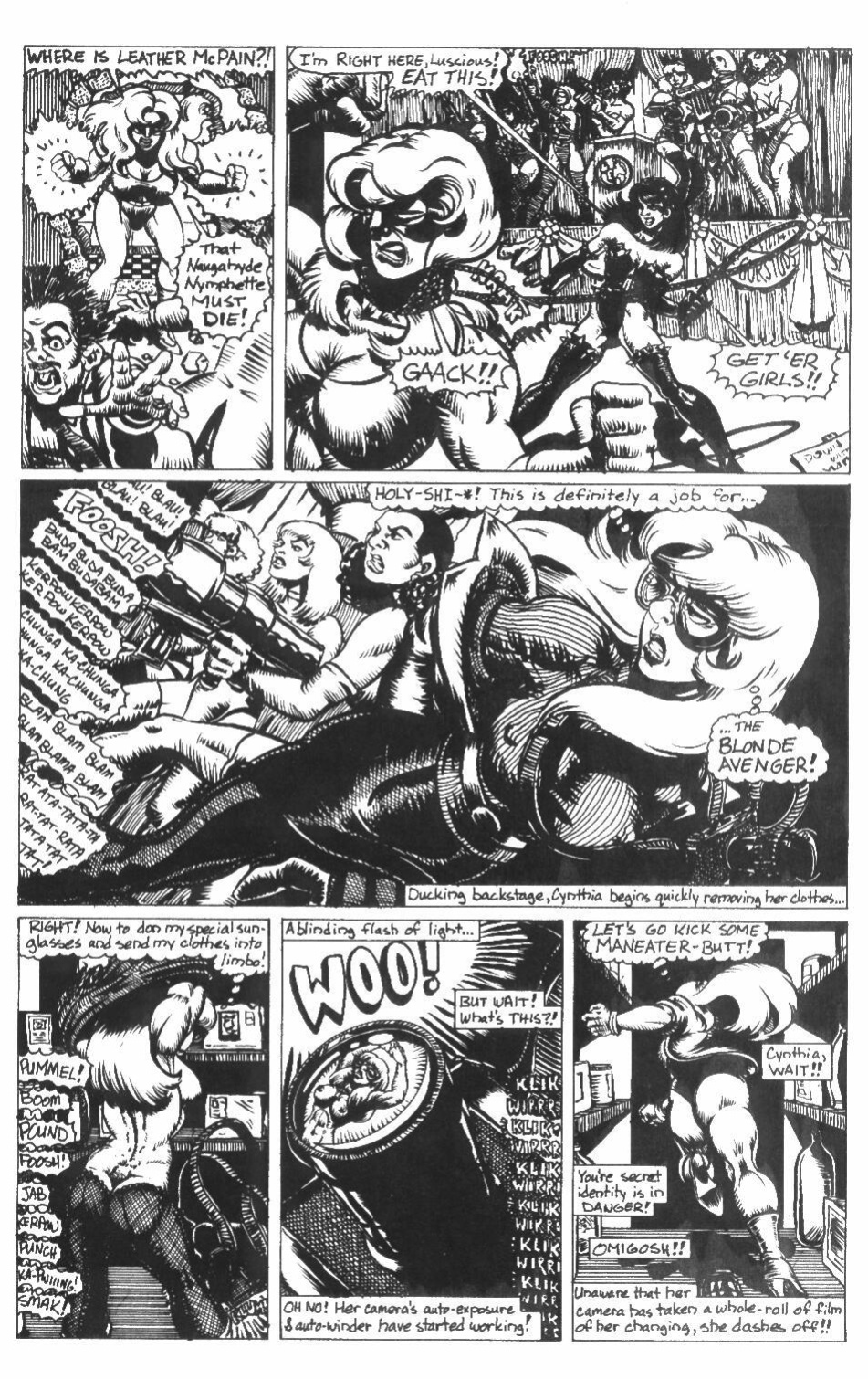 [P.M. Butler] The Blonde Avenger #1