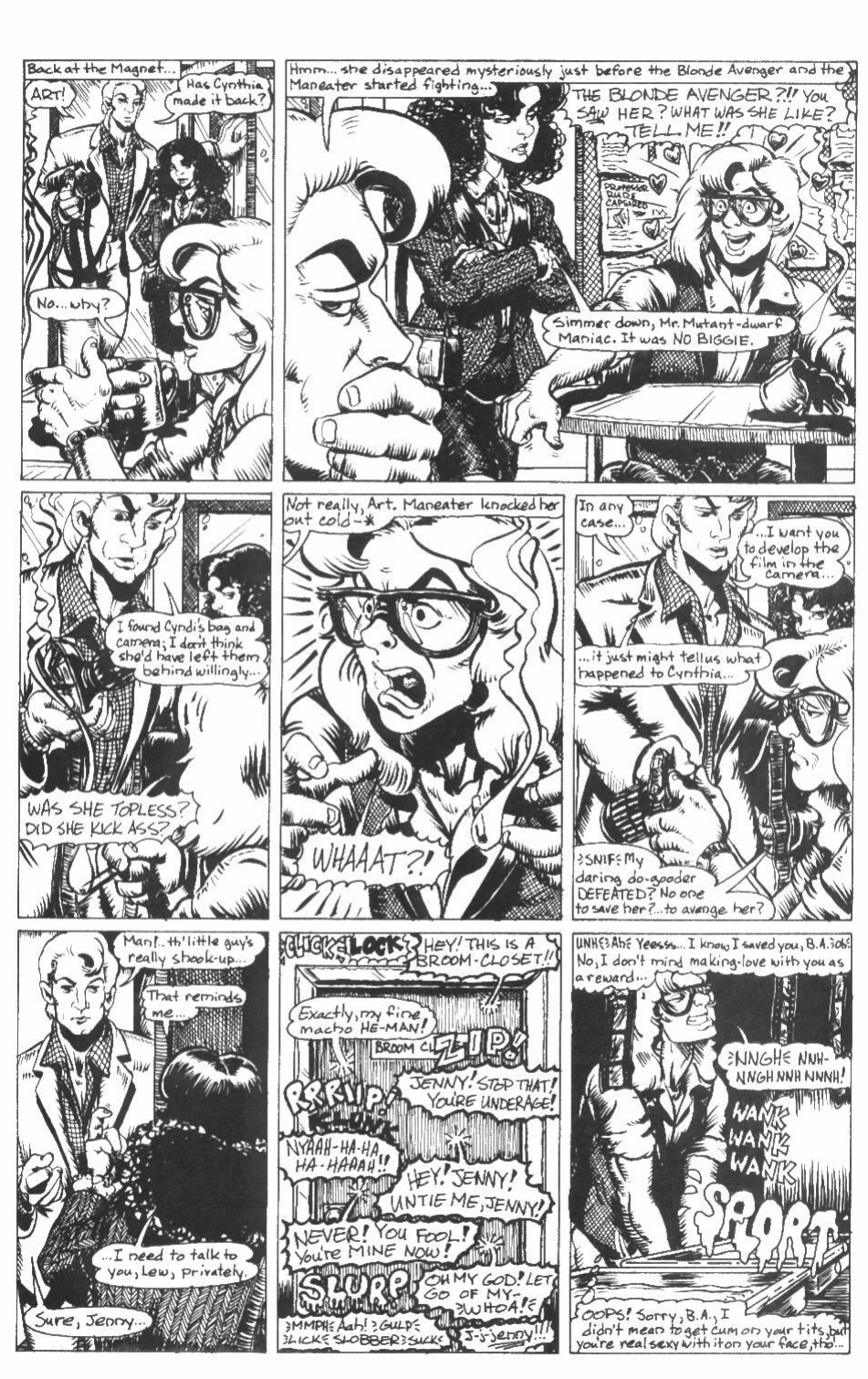 [P.M. Butler] The Blonde Avenger #1