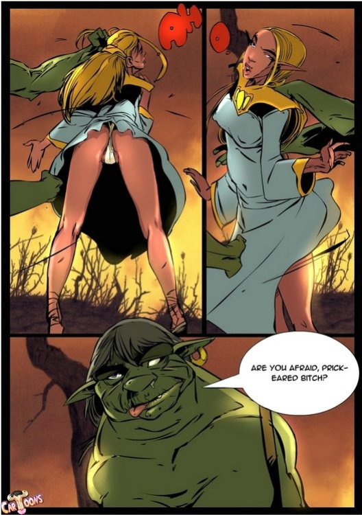 [T-Cartoons][Okunev] Shemale Orc Fucking Elf