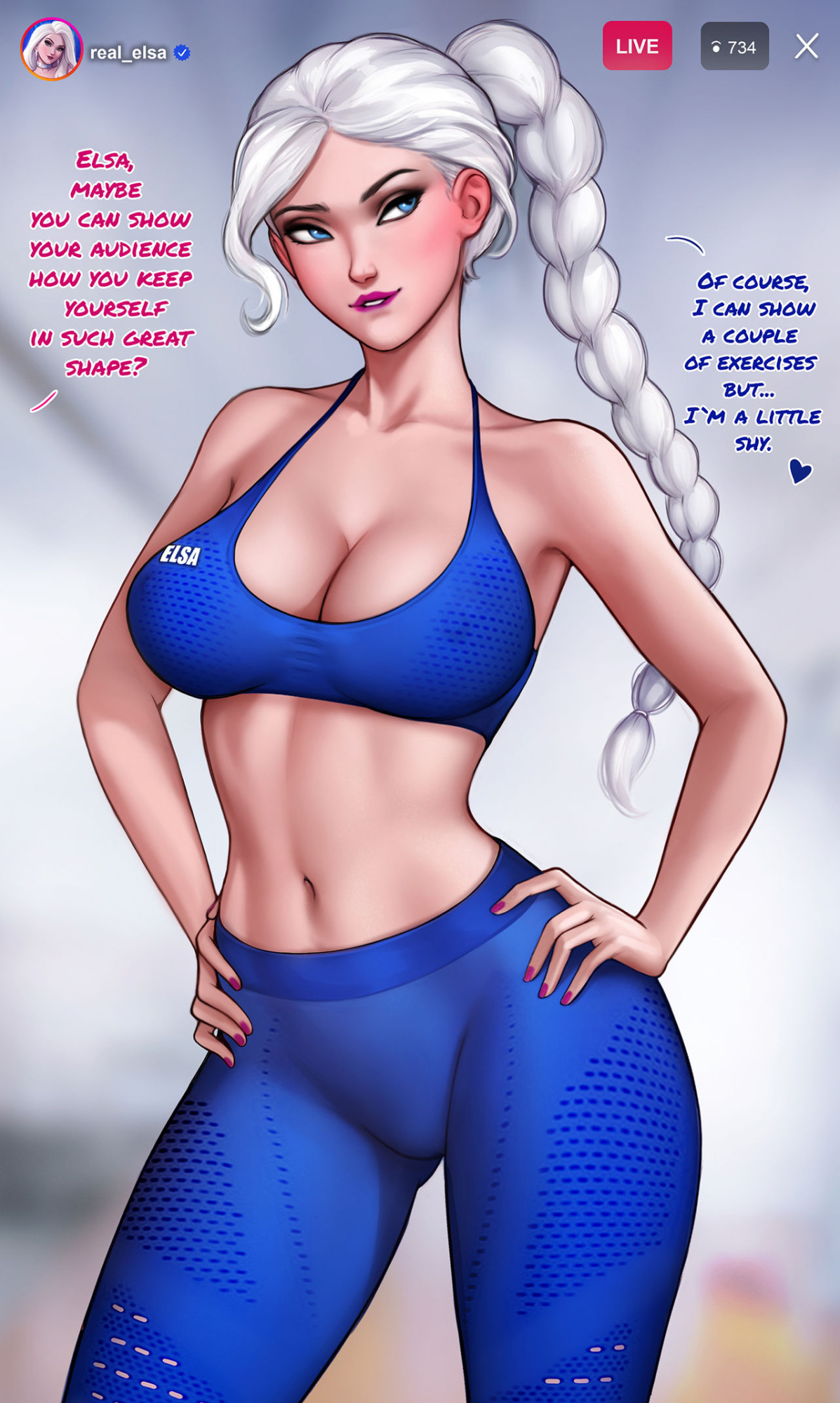 [Aroma Sensei] How to train your ass with Elsa