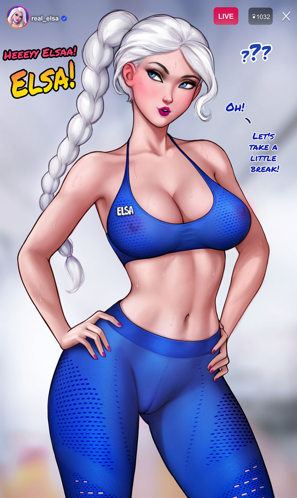 [Aroma Sensei] How to train your ass with Elsa