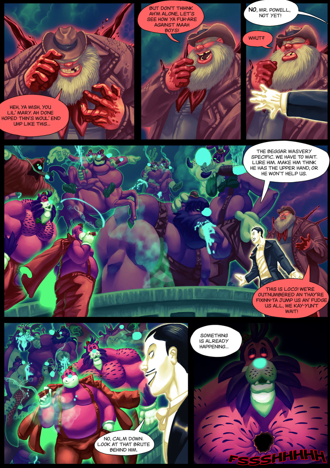 [blazingcheecks] GGG5 (gay gangster ghosts)