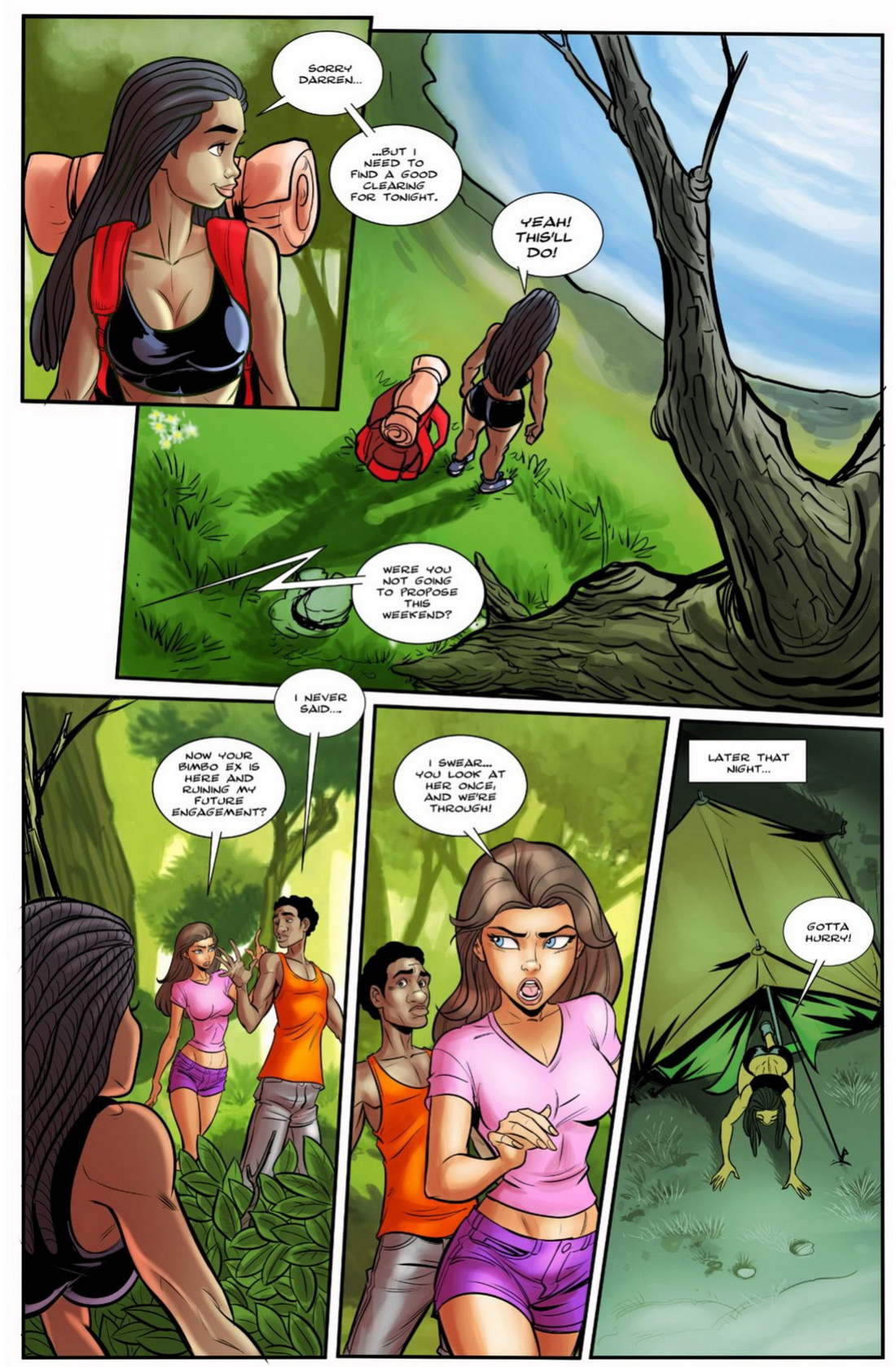 BotComics - Hunting for Bigfoot