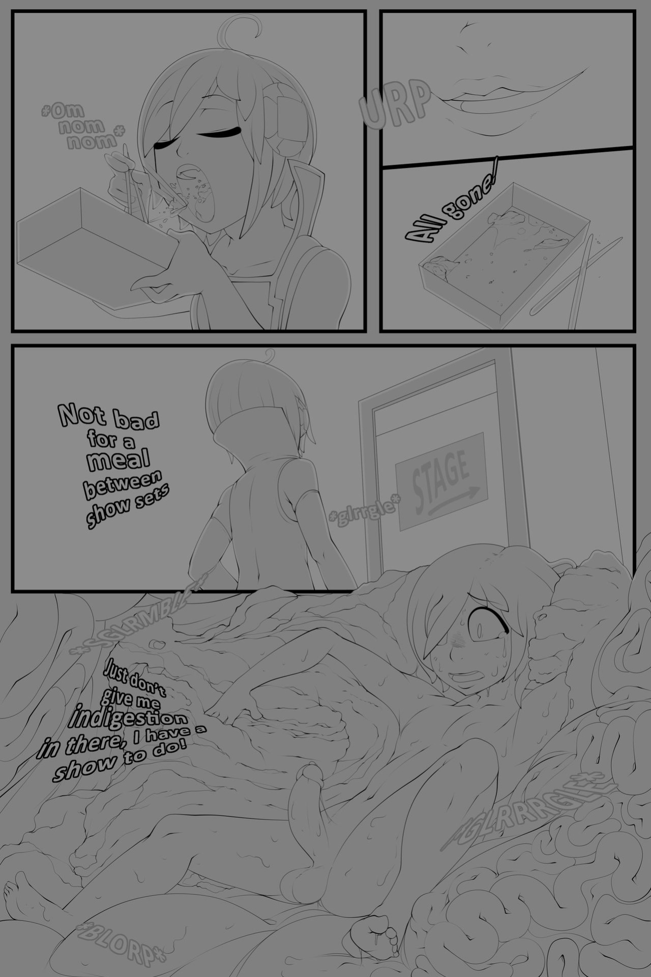 [NotBoogie] Between shows meal