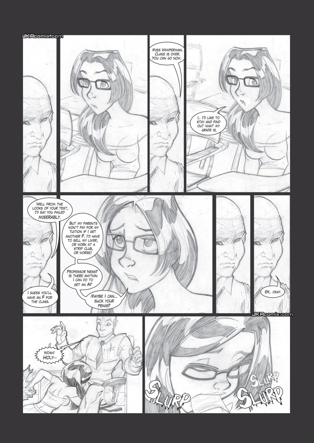 Give Me An A+ [JKRComix] - 1