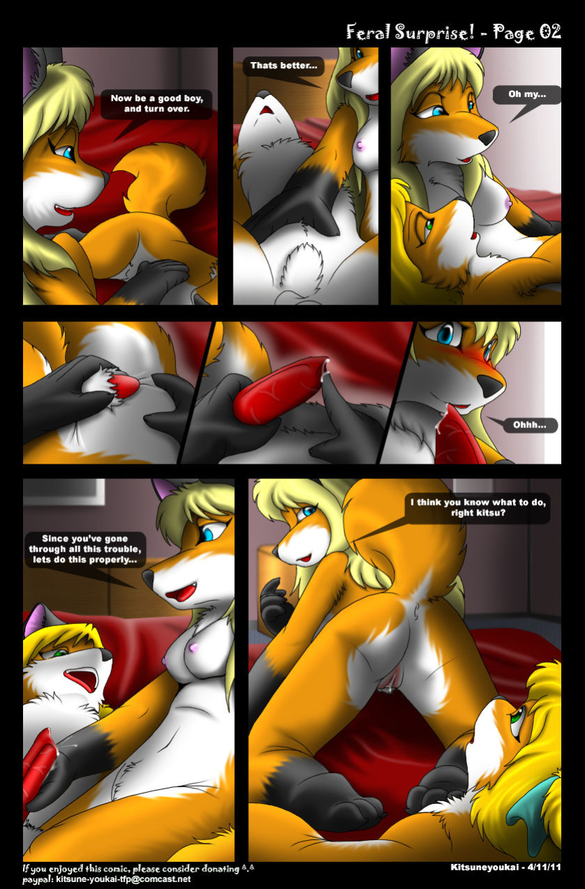 [Kitsune Youkai] Feral Surprise!
