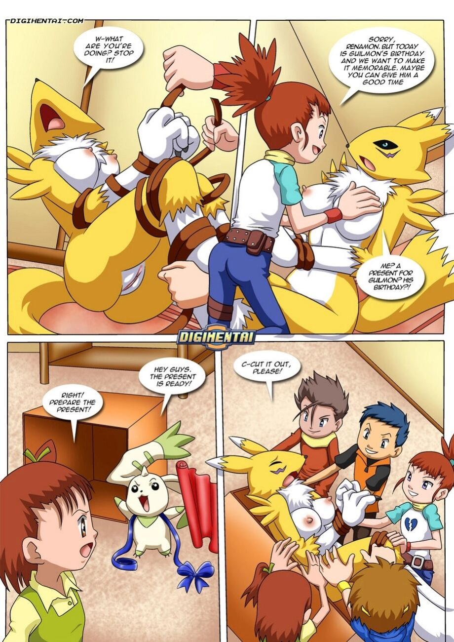 [Palcomix] Guilmon's Birthday Surprise