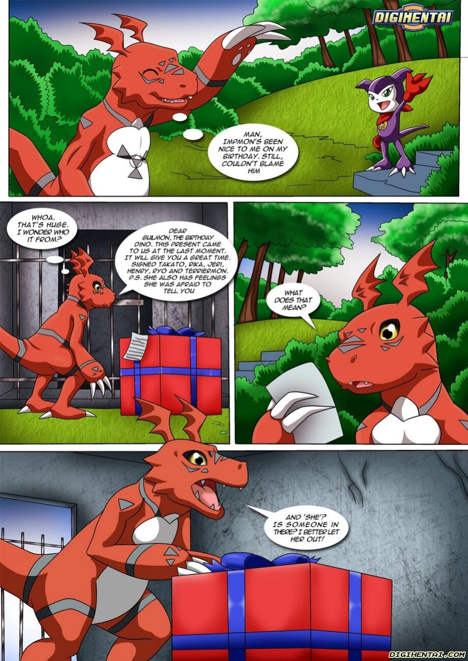 [Palcomix] Guilmon's Birthday Surprise
