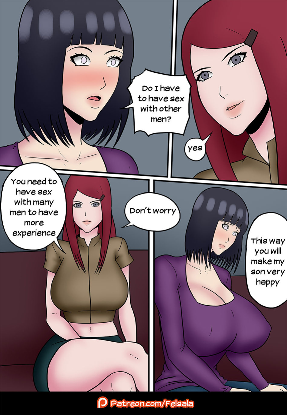 [Felsala] Kushina helps Hinata