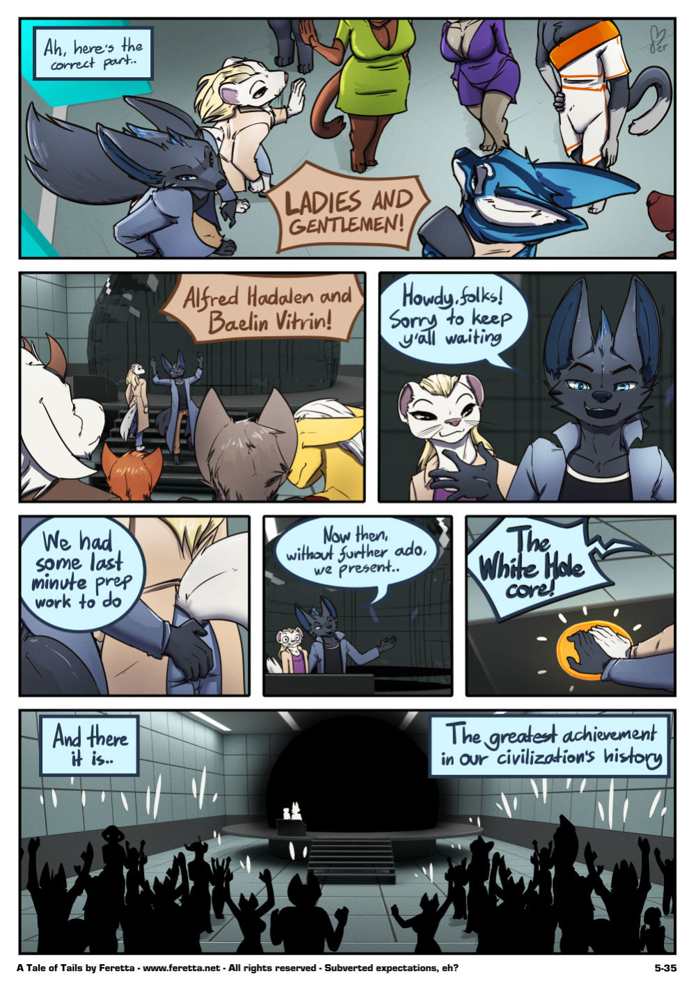 [Feretta] A Tale of Tails: Chapter 5 - A World of Hurt