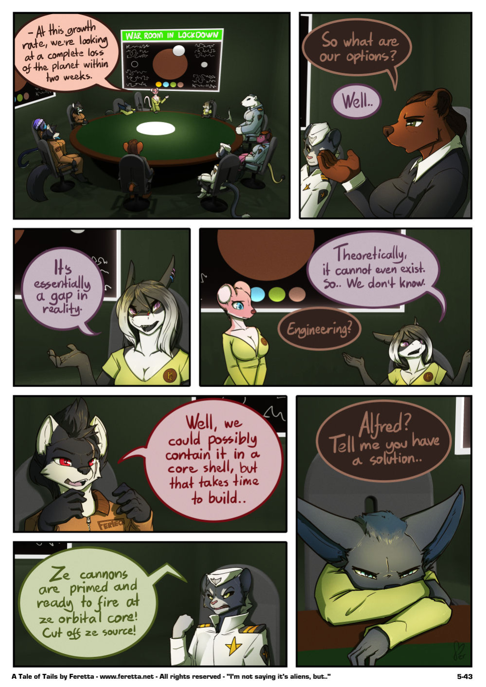 [Feretta] A Tale of Tails: Chapter 5 - A World of Hurt