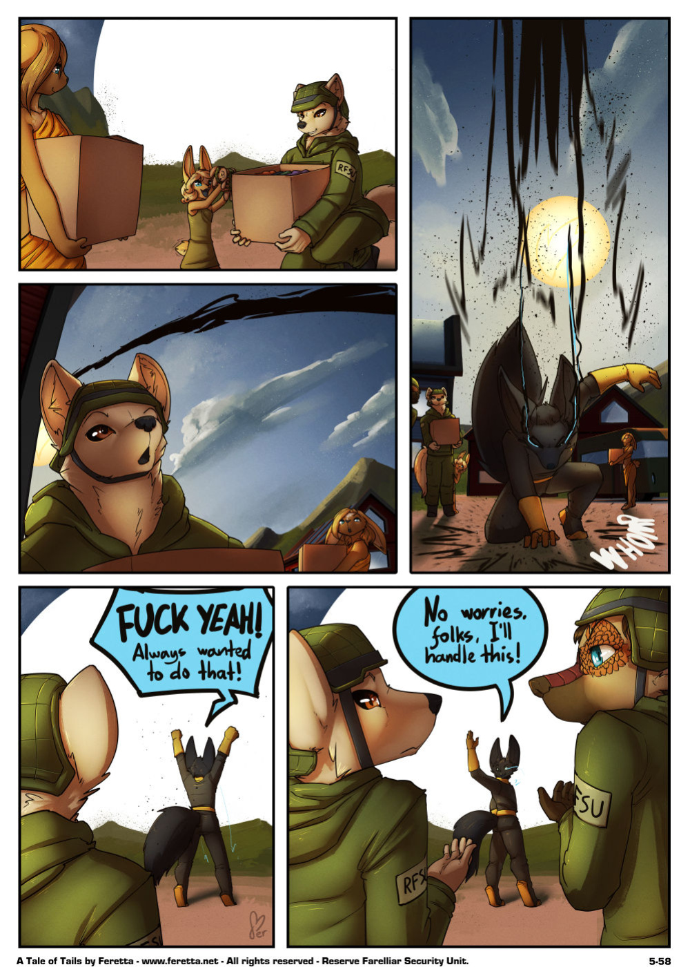 [Feretta] A Tale of Tails: Chapter 5 - A World of Hurt