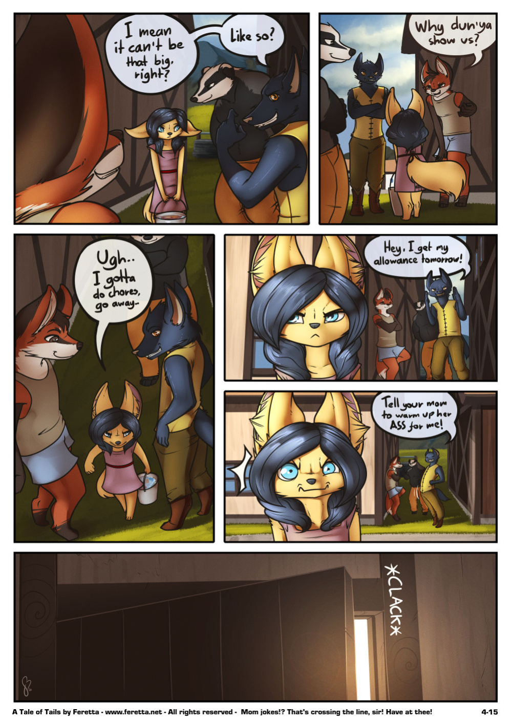 [Feretta] A Tale of Tails: Chapter 4 - Matters of the mind
