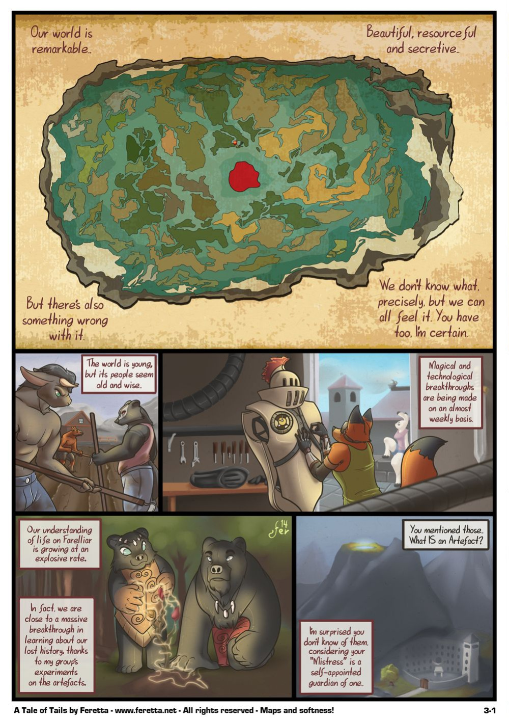[Feretta] A Tale of Tails: Chapter 3