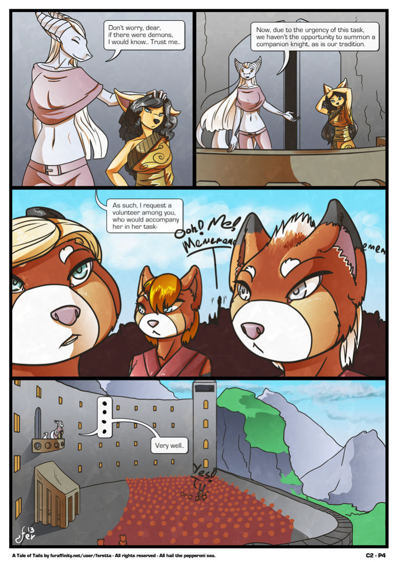 [Feretta] A Tale of Tails: Chapter 2