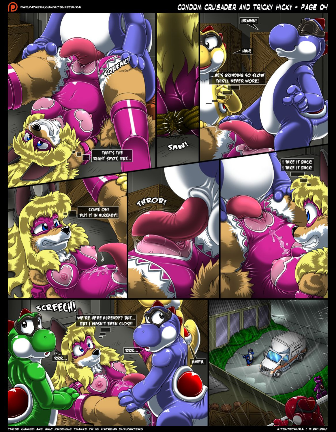Condom Crusader and the Tricky Hicky by Kitsune Youkai