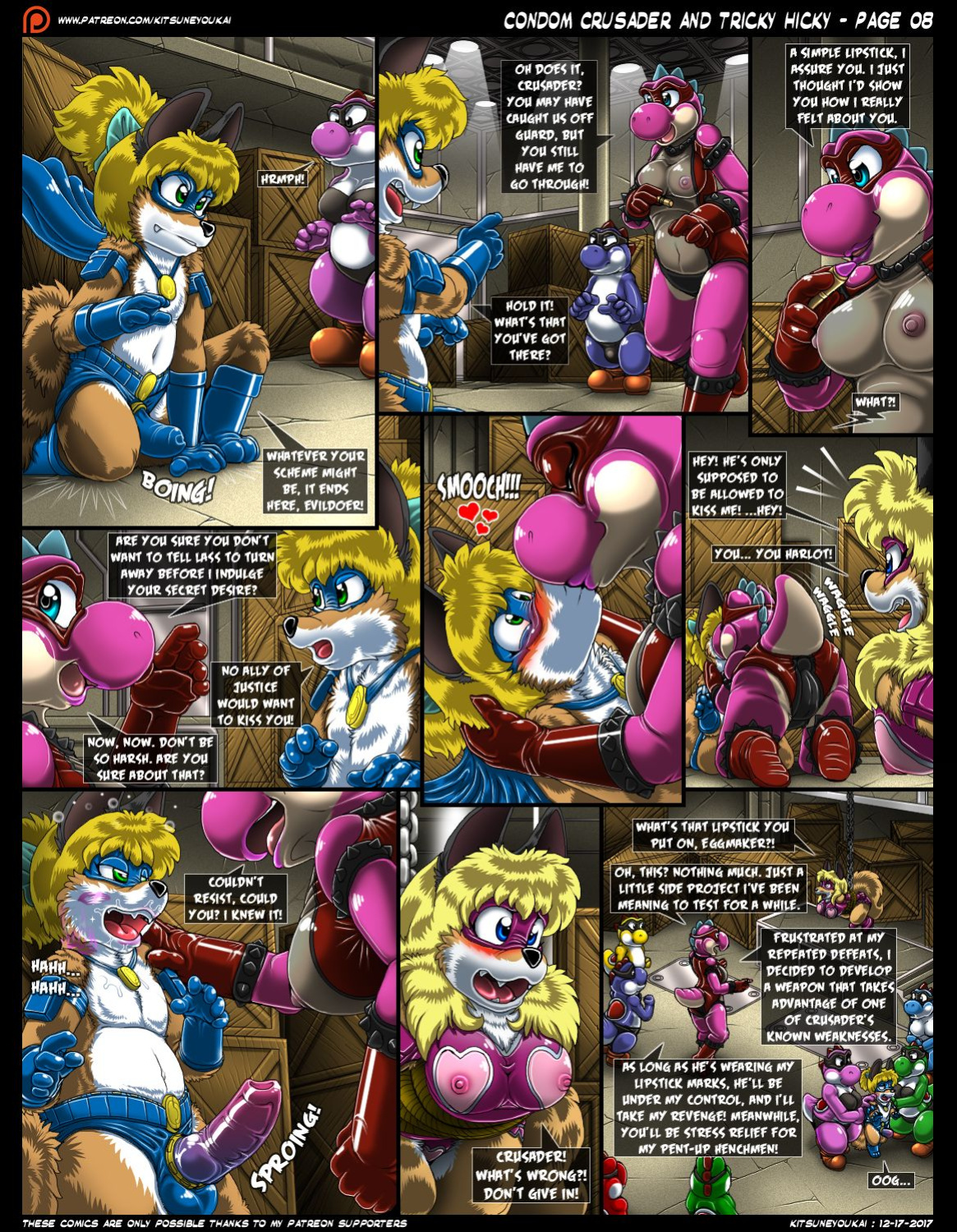 Condom Crusader and the Tricky Hicky by Kitsune Youkai
