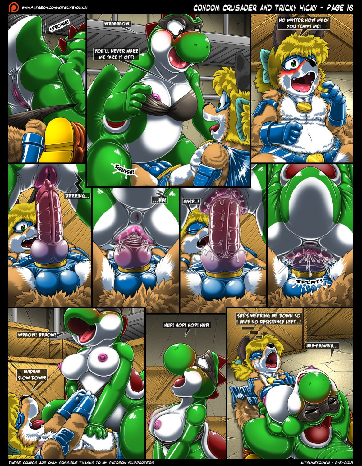 Condom Crusader and the Tricky Hicky by Kitsune Youkai