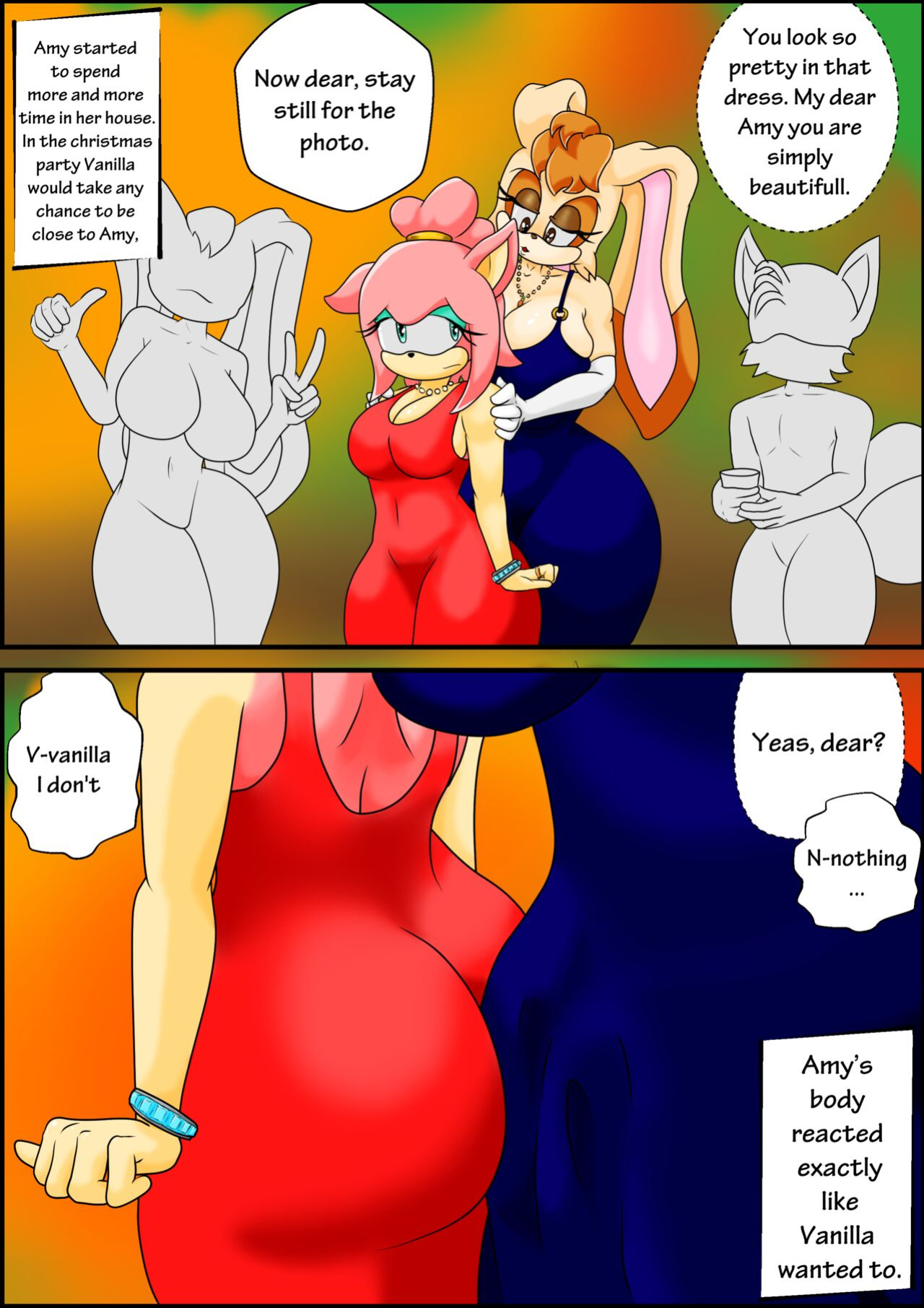 [Inmersion] "Breaking Rose" - Futa on Female / Vanilla and Amy Rose