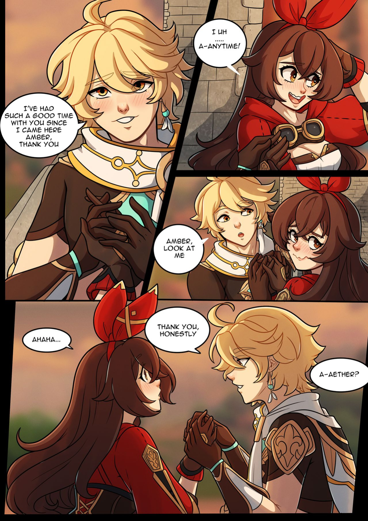 [Kinkymation] The Traveler's Guide to Teyvat's Heart - Amber