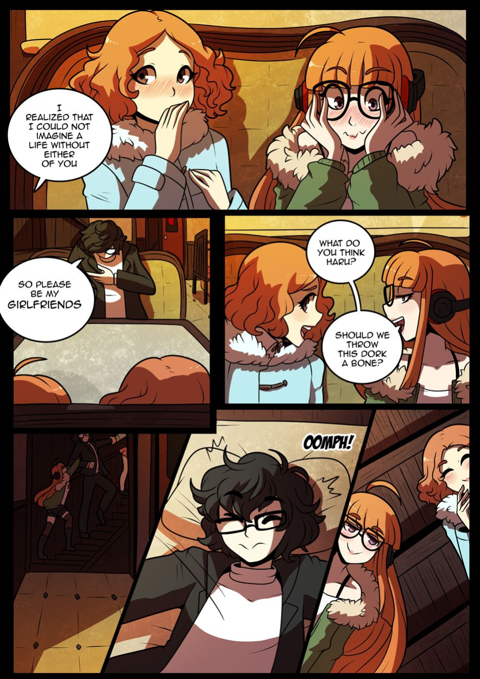[Kinkymation] Joker/Futaba/Haru Comic