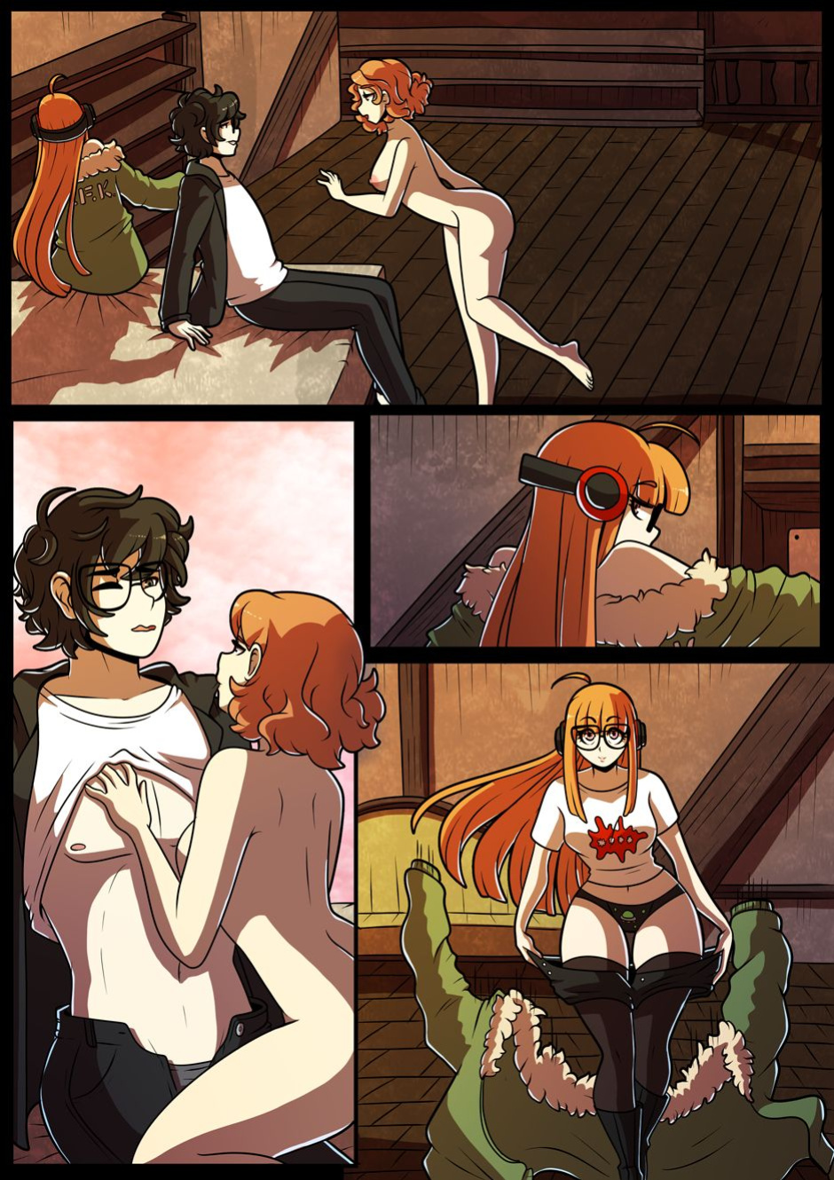 [Kinkymation] Joker/Futaba/Haru Comic