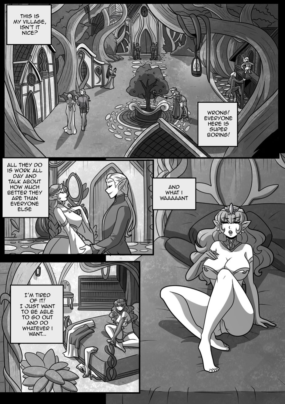 [Kinkymation] Elphi! Ch. 1