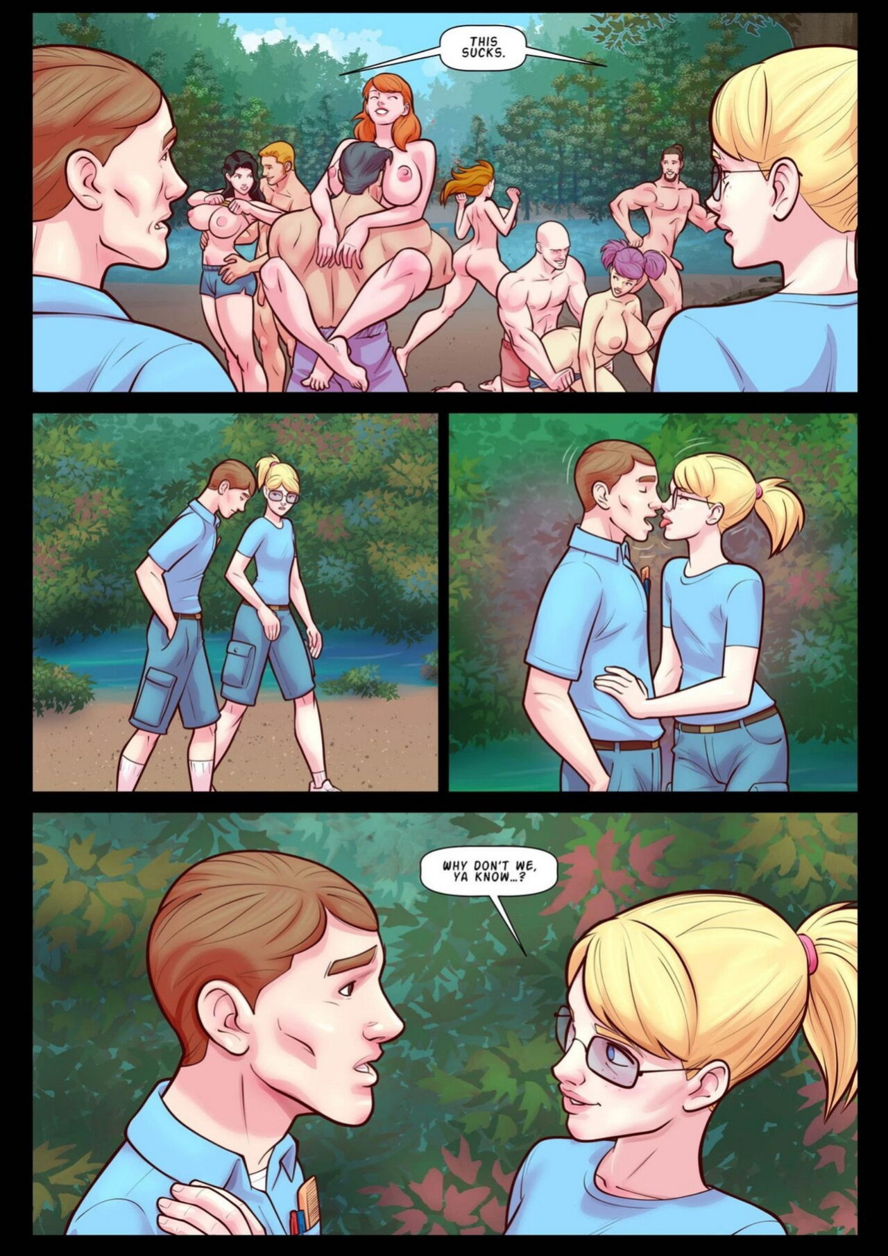 ZZZ Comics - Bigness Camp
