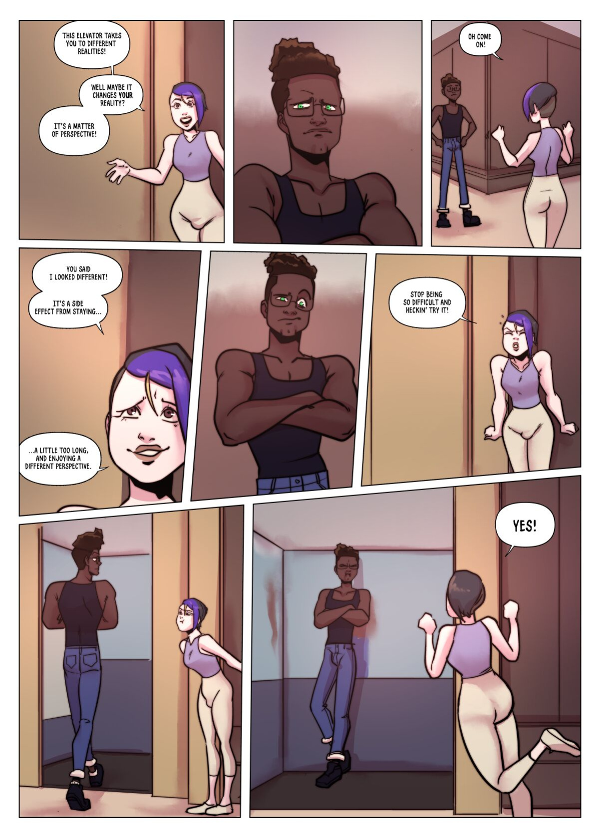 [Notzackforwork] Lift: Together (Chapter 2)