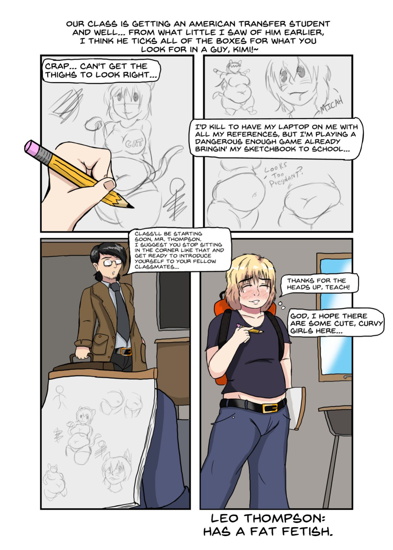 [Thicc R Treat] IN-FAT-UATION Ch. 1
