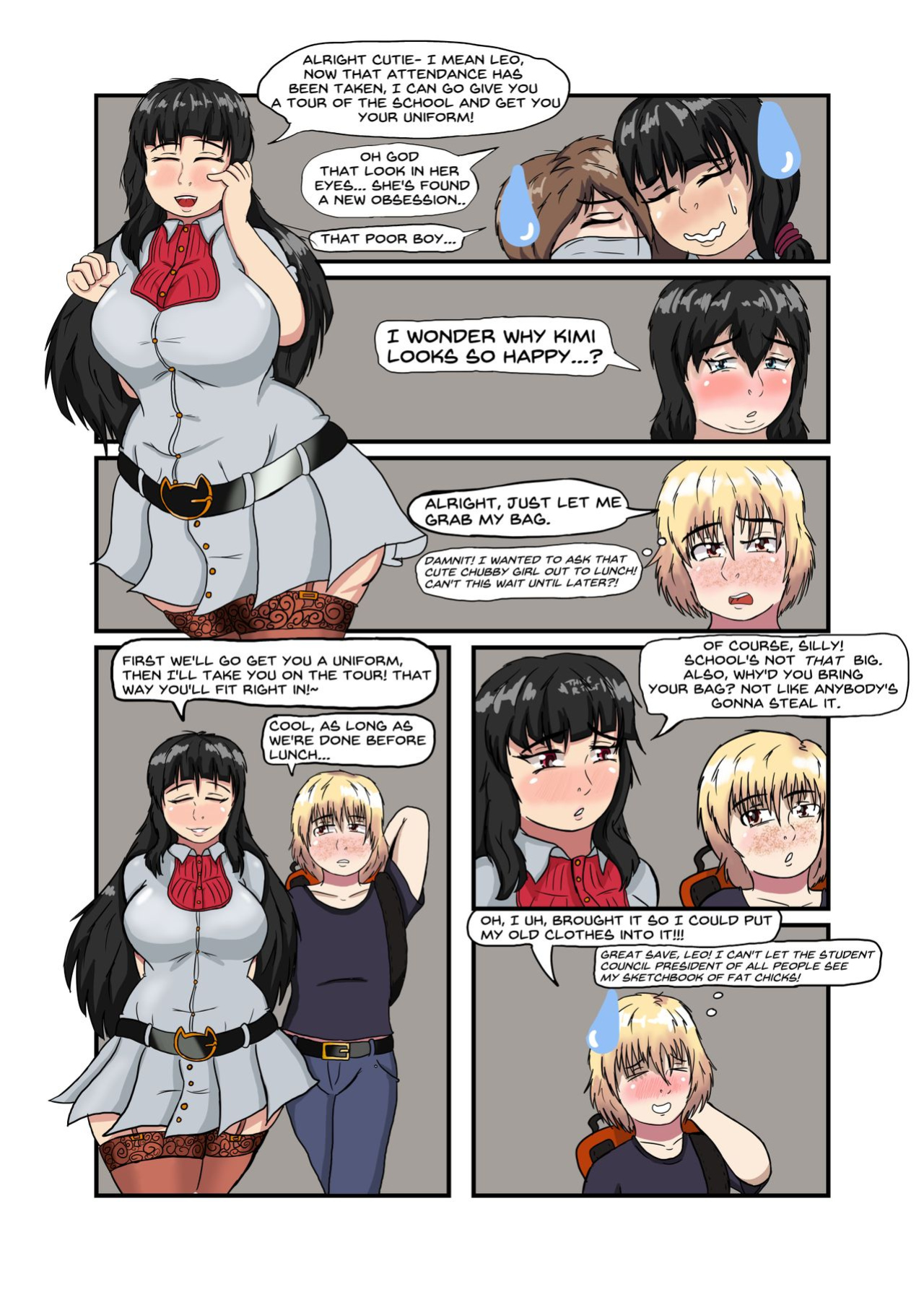 [Thicc R Treat] IN-FAT-UATION Ch. 1
