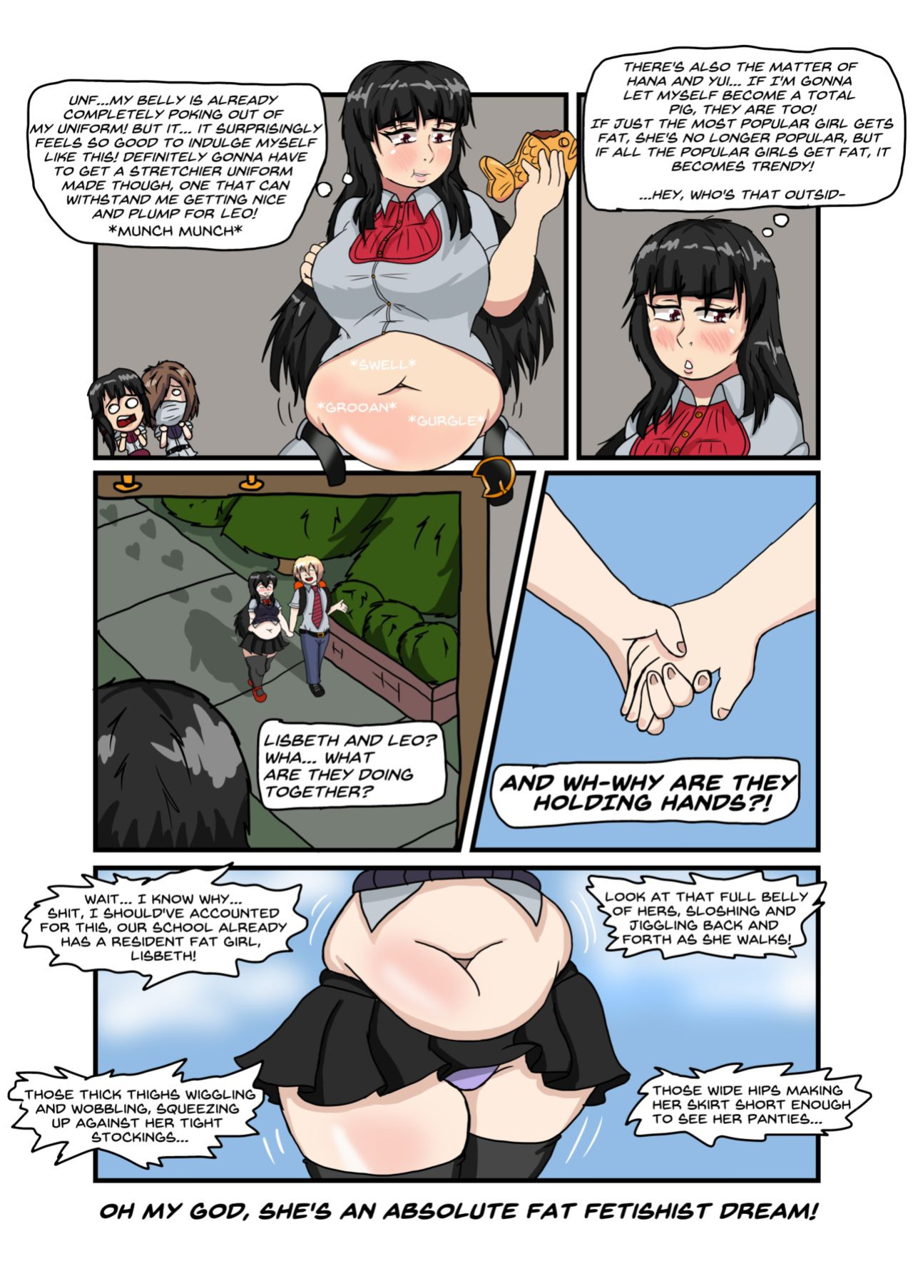[Thicc R Treat] IN-FAT-UATION Ch. 1