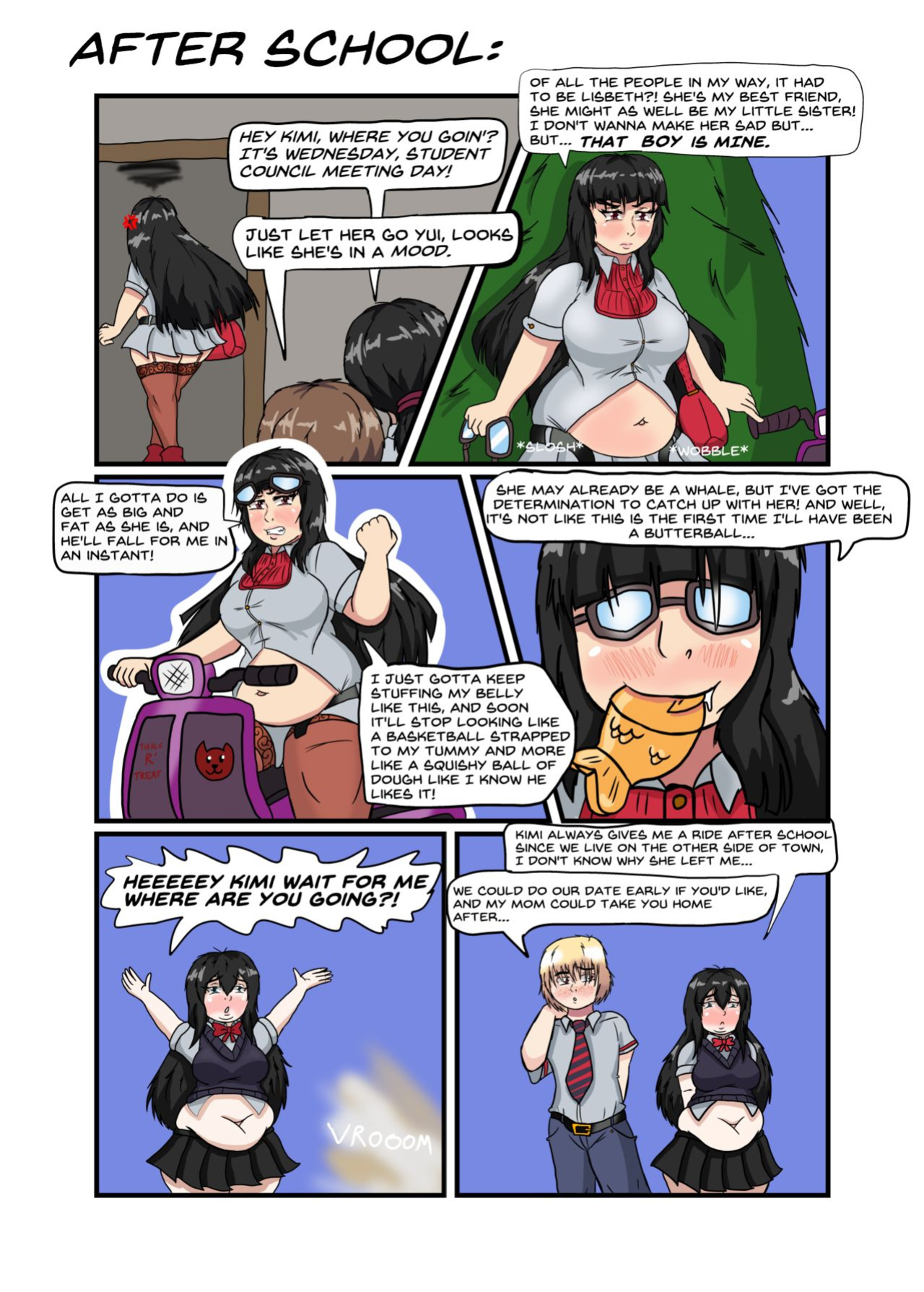 [Thicc R Treat] IN-FAT-UATION Ch. 1