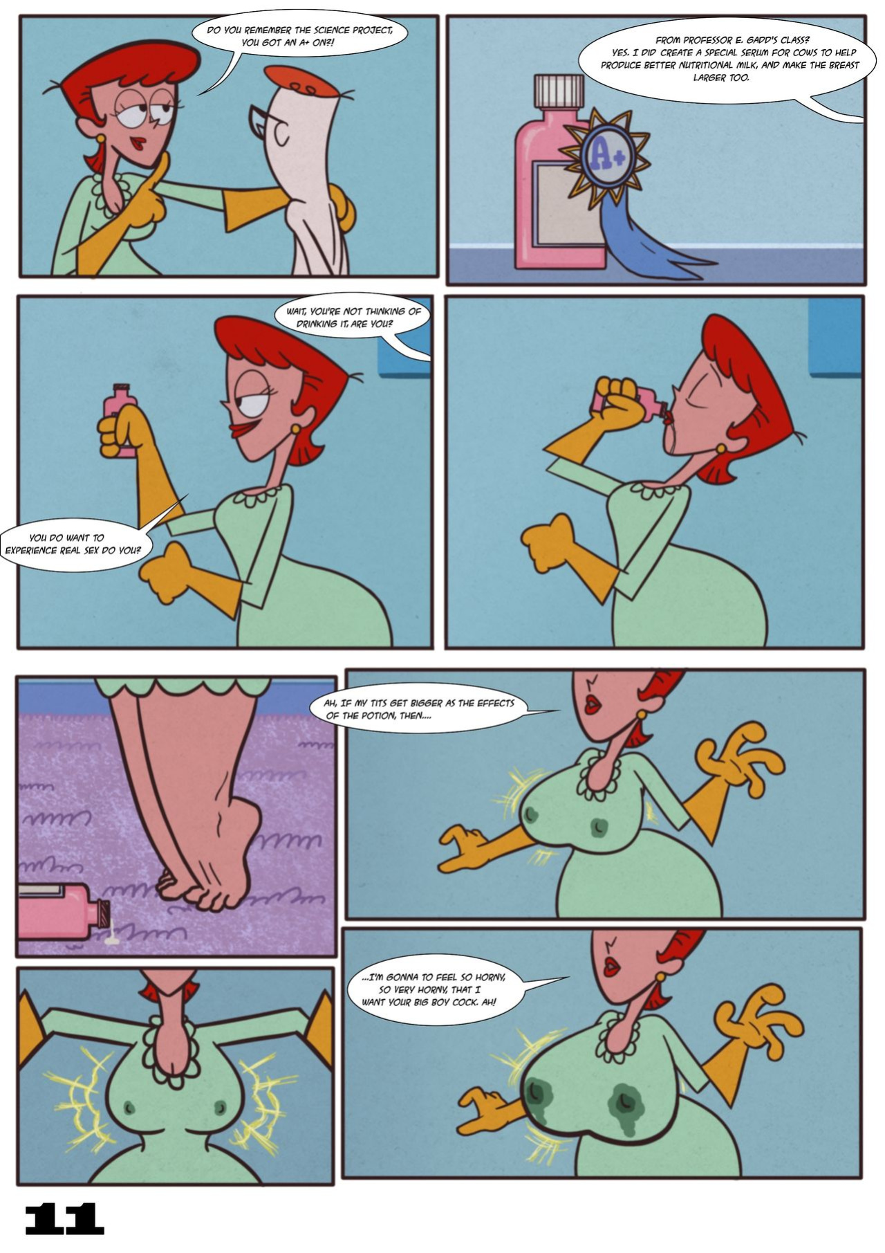 [Grigori] Dexter's Laboratory The Milking Motherly Incest