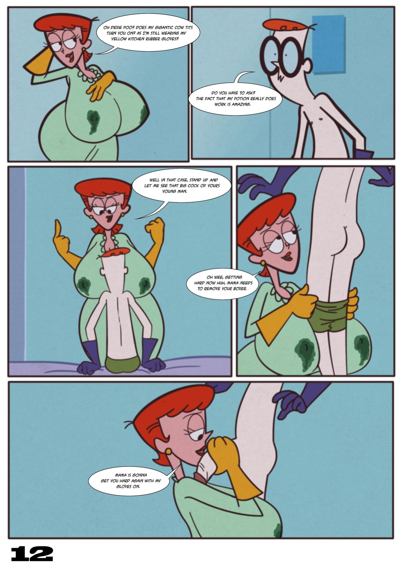 [Grigori] Dexter's Laboratory The Milking Motherly Incest