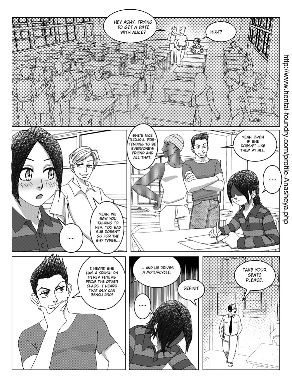 [Anasheya] Anal Assault - Lesson 1