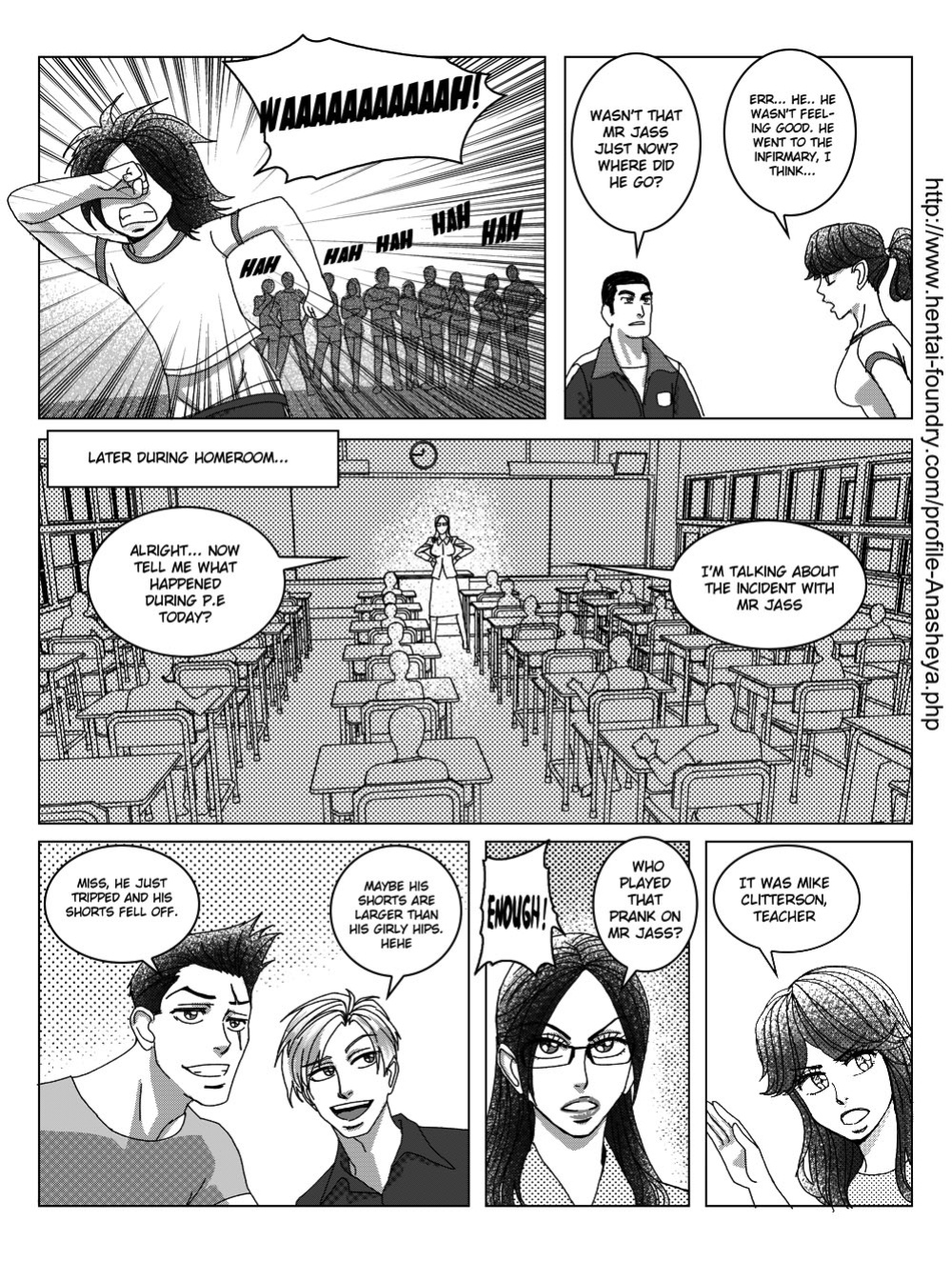 [Anasheya] Anal Assault - Lesson 1