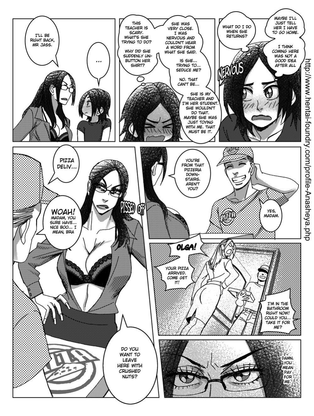 [Anasheya] Anal Assault - Lesson 1
