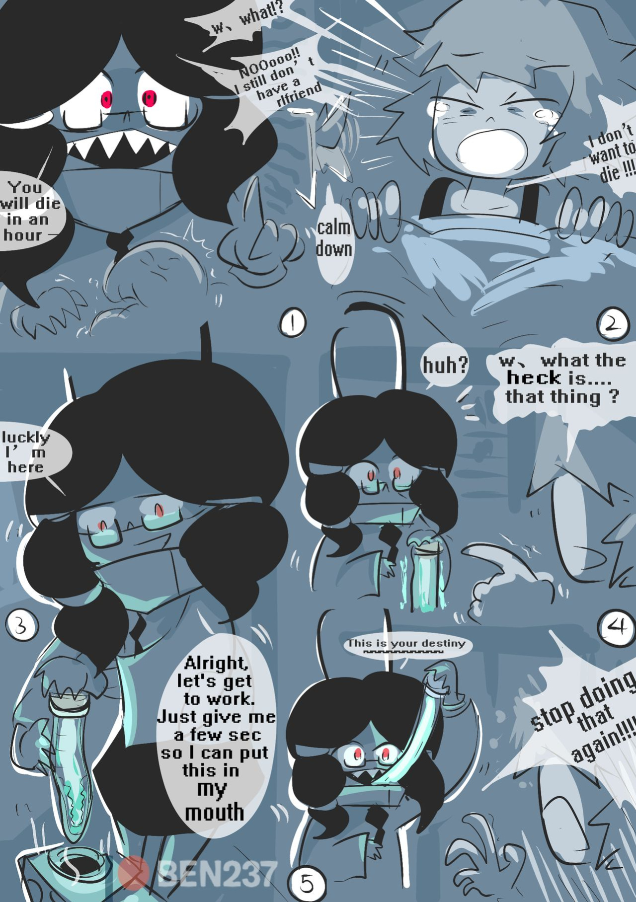 [BEN237] mushy the human chapter one