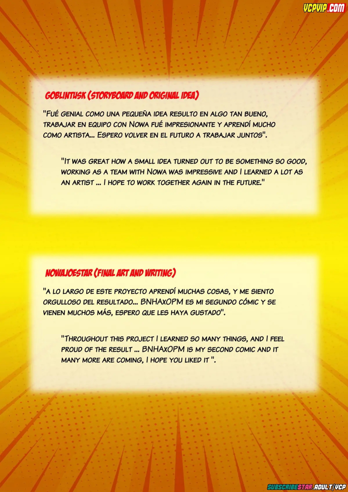 [NowaJoestar] - Student Exchange (BNHAxOPM) (VCP Edition)
