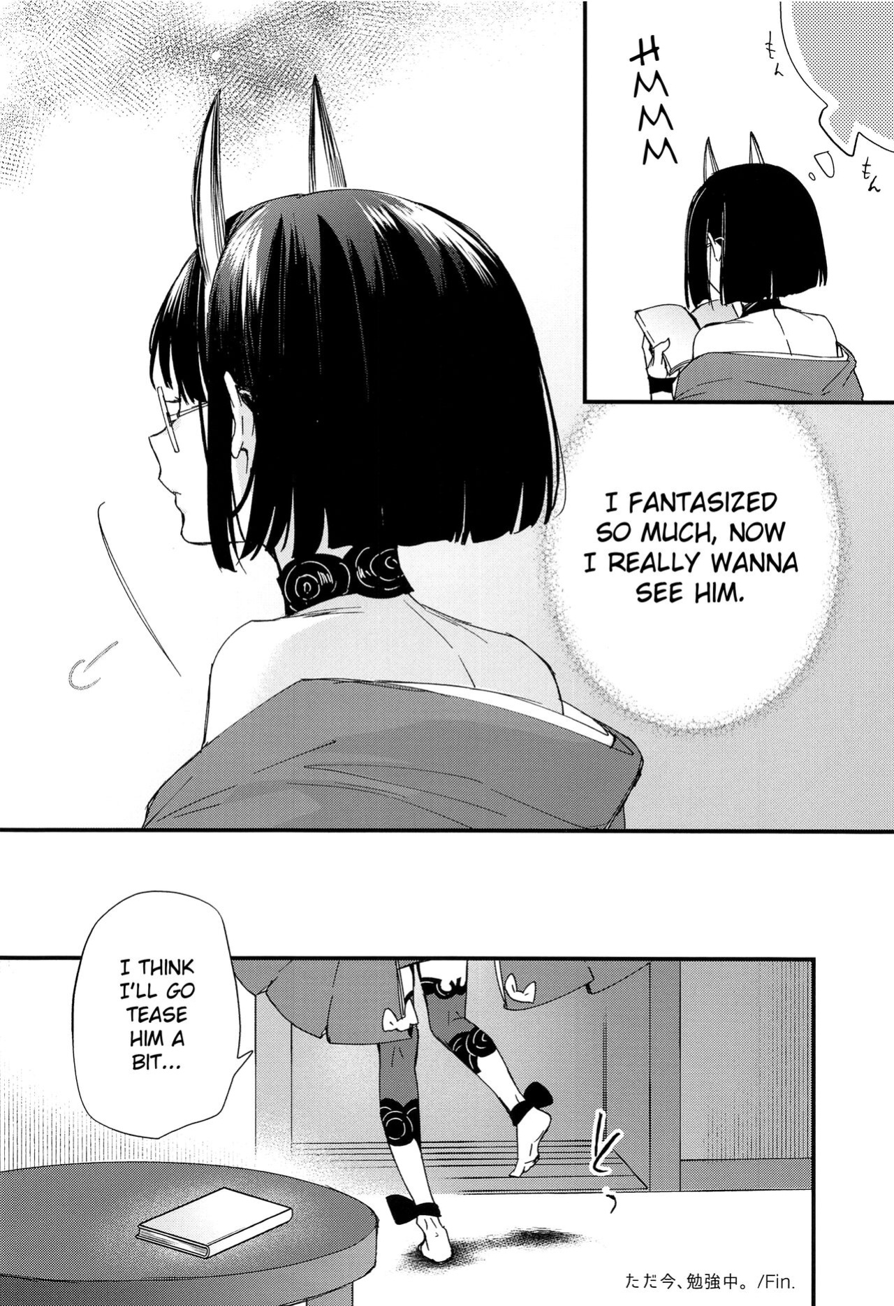 [Junjou Harinezumi (Kaguyuzu)] Tadaima, Benkyouchuu.