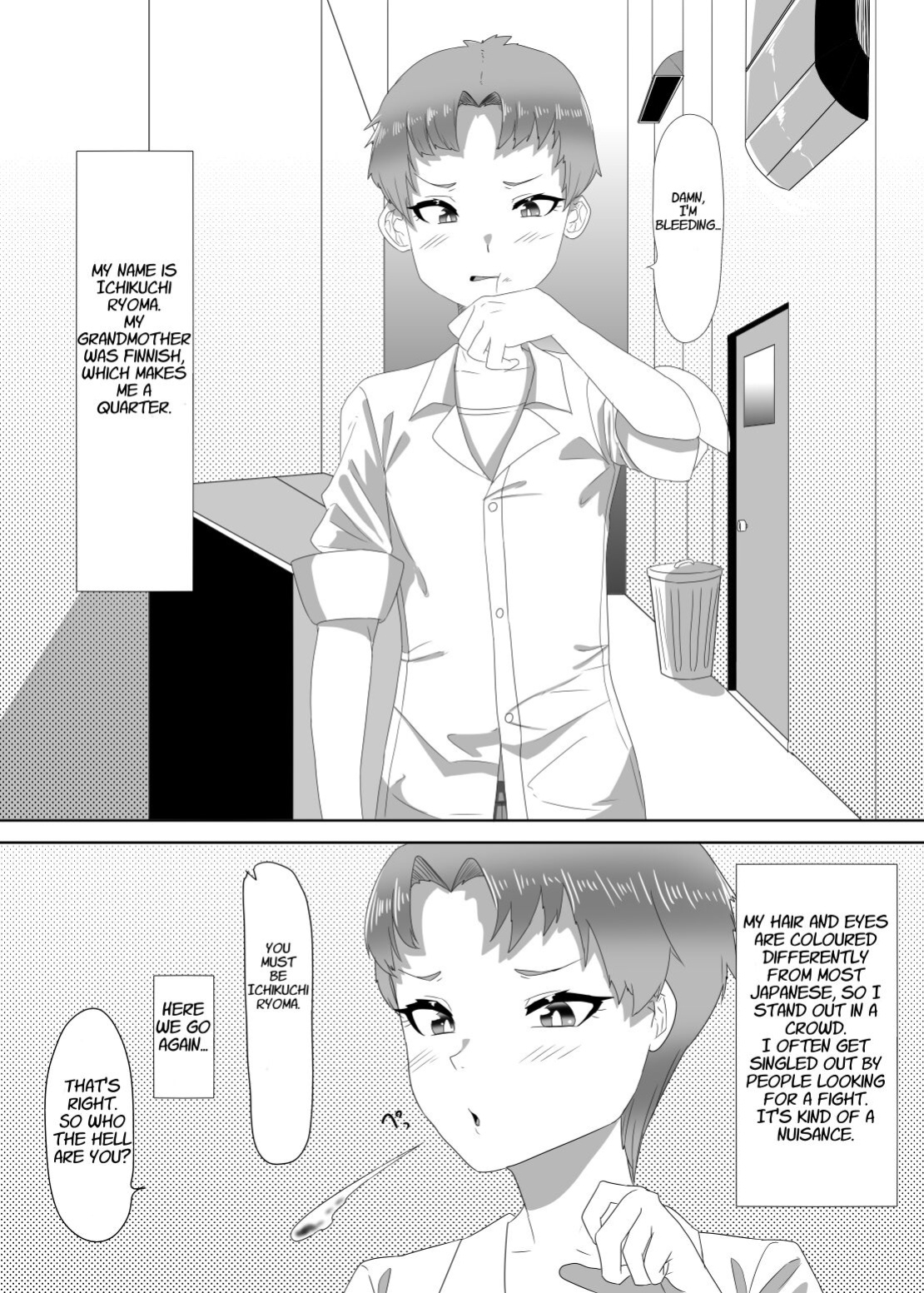 [Nitiniti Sowa (Apacchi)] Futanari Seitokaichou no Furyou Otokonoko Kousei Keikaku 1