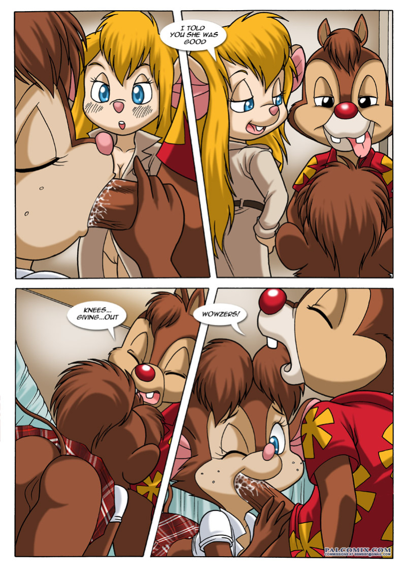 [Palcomix] An Amazing Tail; Tanya Goes Down