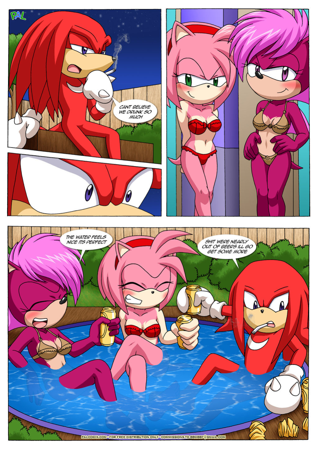 [Palcomix] Hot Tub Sex Machine
