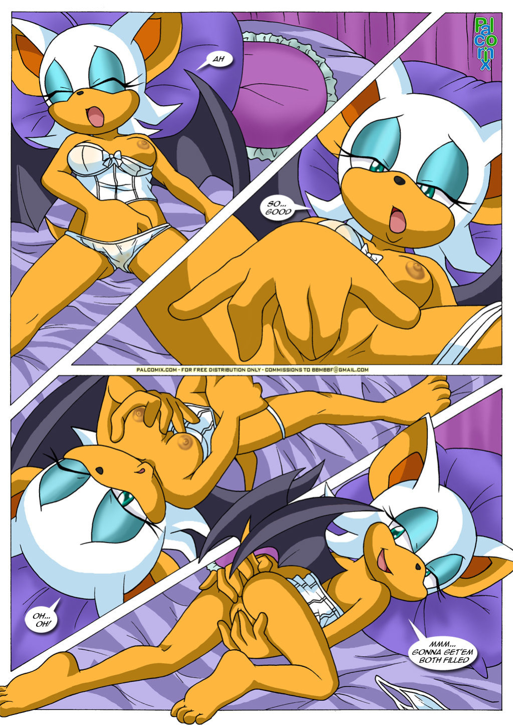 [Palcomix] Rouge's Lonesome Night