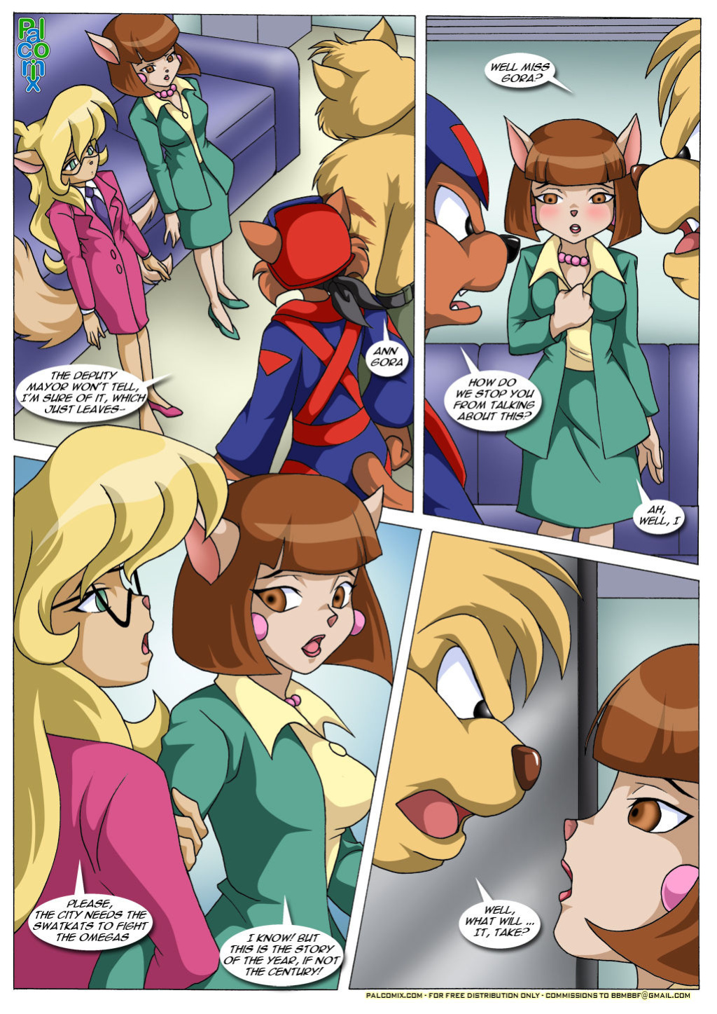 [Palcomix] Swat Kats: Busted