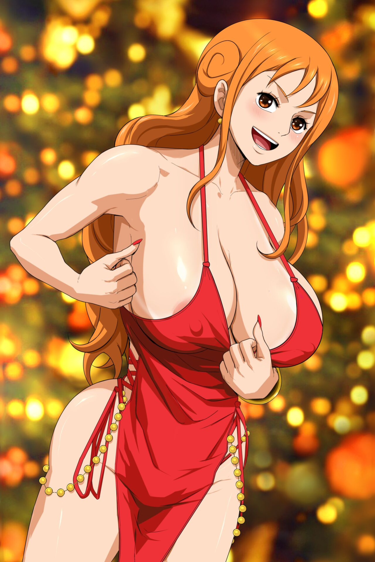 Nami Chirstmas Scene Sets 1 and 2 (One Piece)