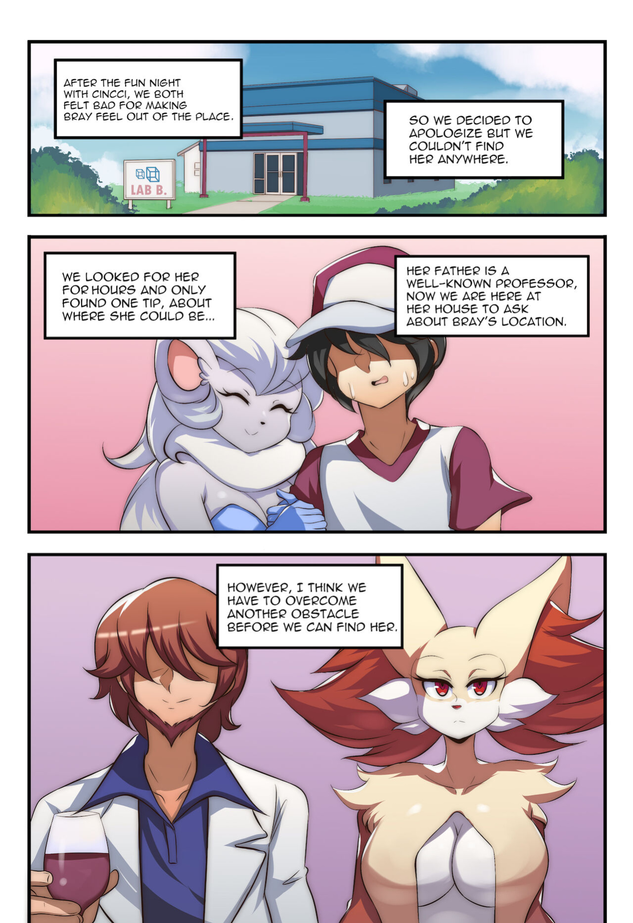 [Lucyfer-comic] Bray Mom (in progress)