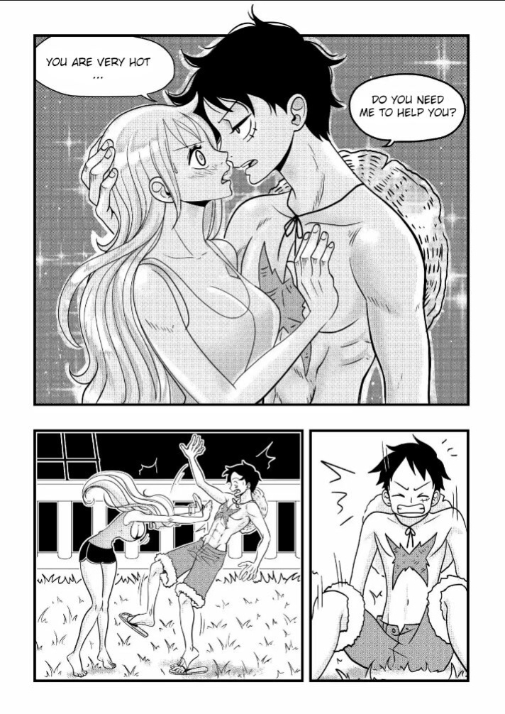 [Flan Napolitano (Eliza GM)] Chapter 1 : A very hot night in the Sunny