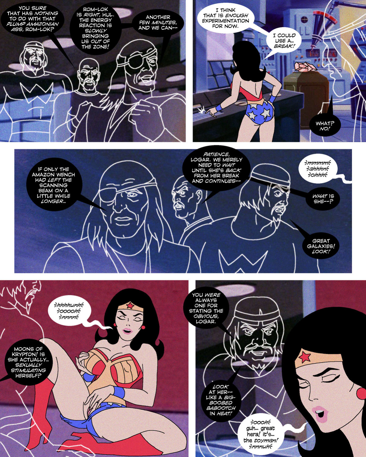 Super Friends with Benefits: Foursome from the Phantom Zone